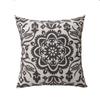 Nordic Minimalist Geometric Embroidered Pillow Cover for Sofa, Office, or Bedroom.