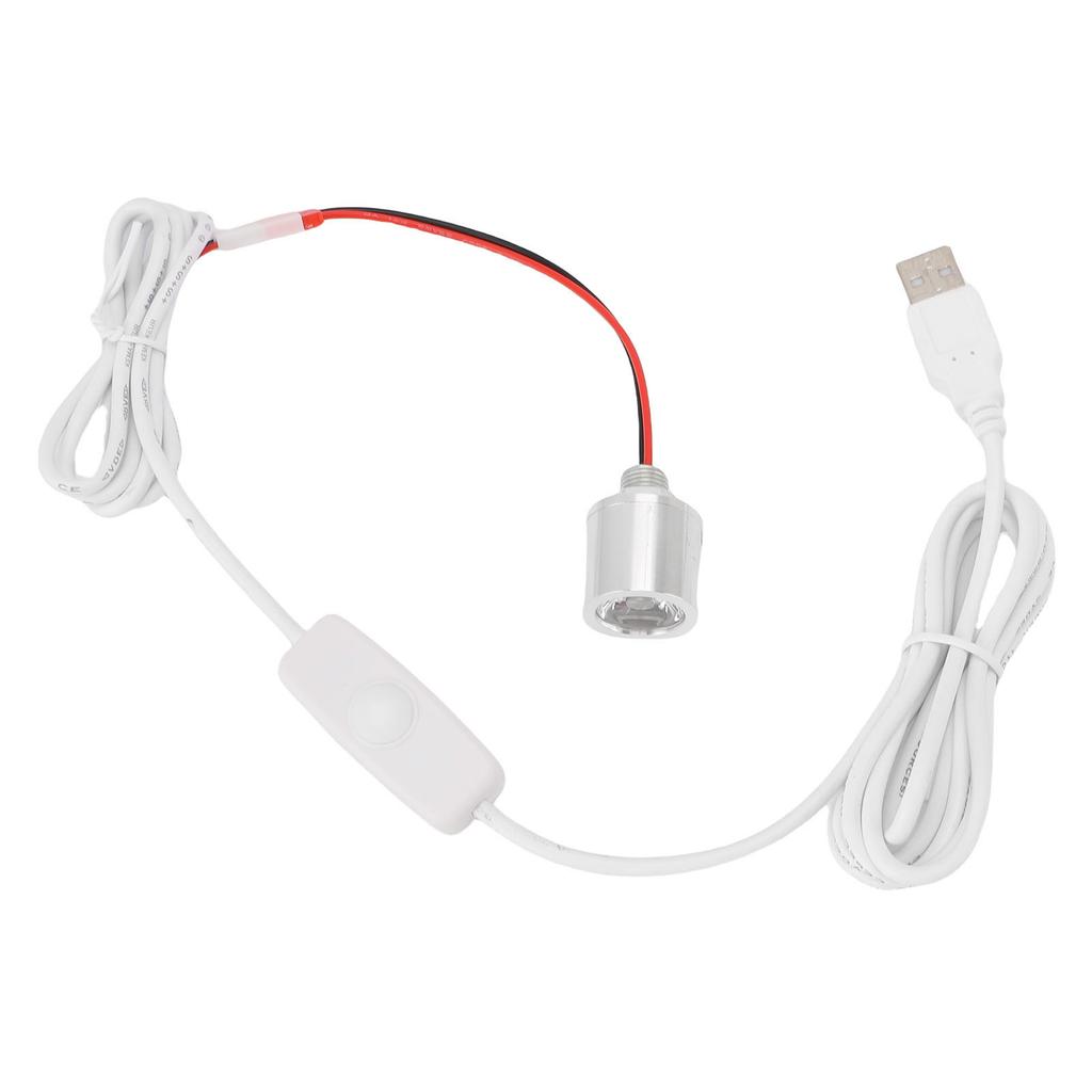 Mini LED Spotlight 1W 4000K 80lm USB 5V Stepless Dimmable Indoor LED Spot Light for Showcase