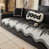 Premium Special-Shaped One-Piece Sofa Cushion Non-Slip Straight Row Sofa Cover Irregular Seat Cushion Anti-Cat Scratch Cover Cloth Towel
