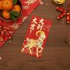 6PCS Colorful Goat Pattern 2027 Chinese New Year Red Envelopes Blessings Printing Hot Stamping Spring Festival Lucky Money Bag