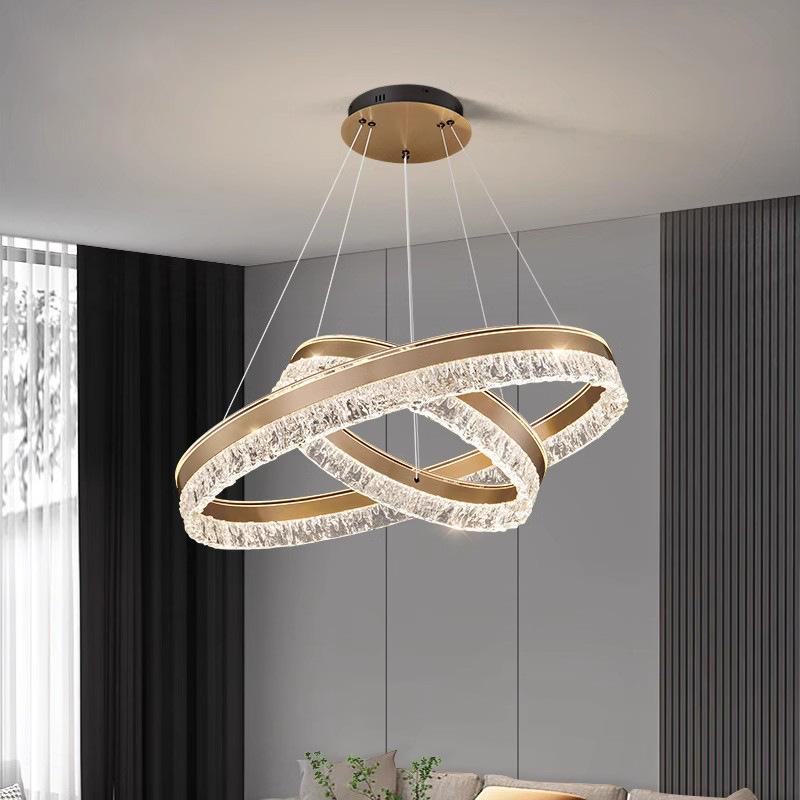 Italian Minimalist Chandelier for Living Room or Restaurant - Modern Luxury Lighting Fixture
