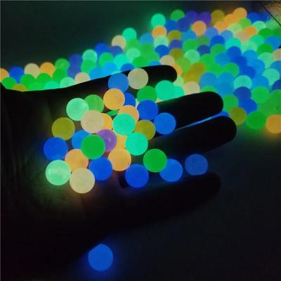 6-8-10mm Strong Luminous Beads Glow In The Dark Fishing Loose Spacer Beads for Jewellery Marking DIY Necklace Bracelet