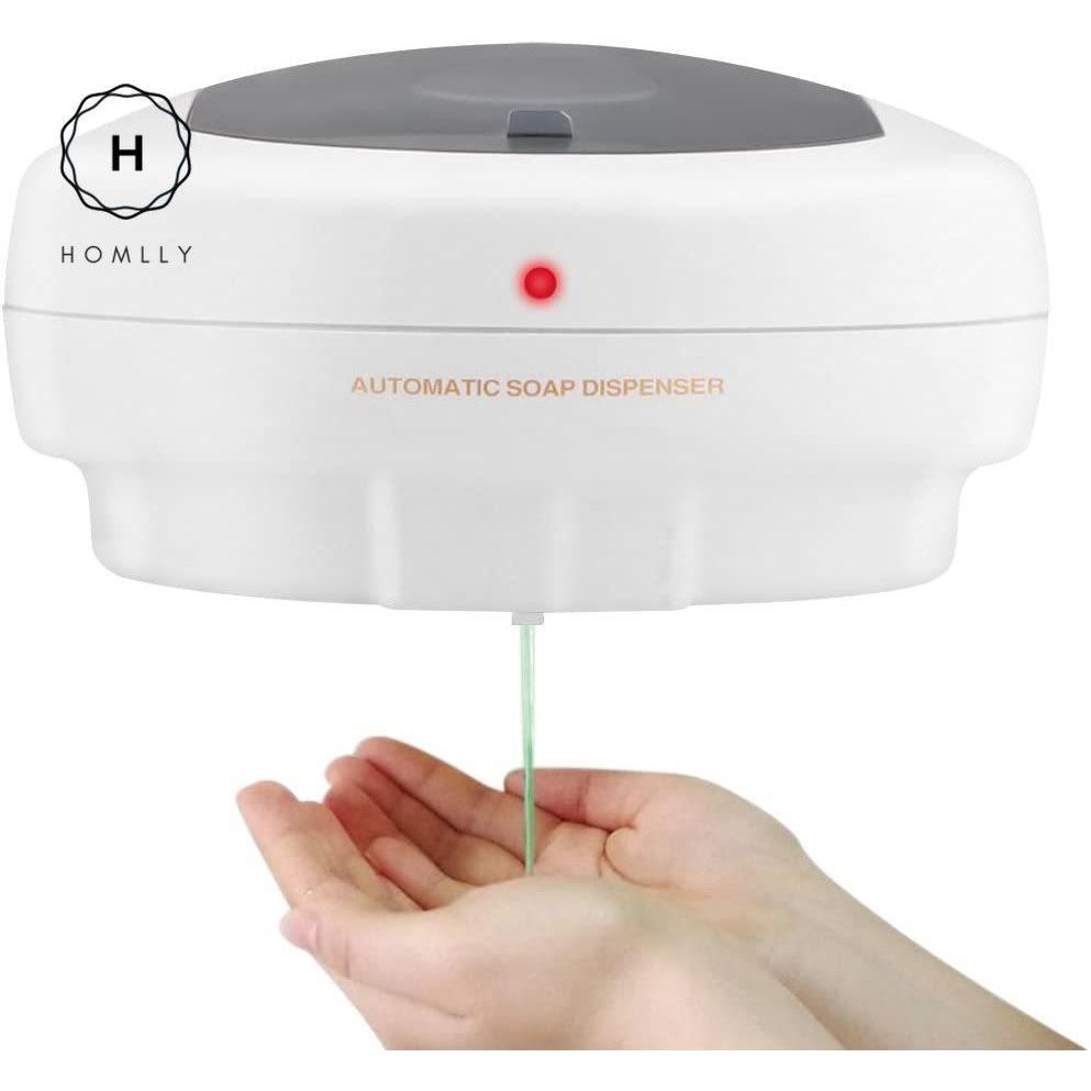 Homlly Wall-Mounted Automatic Touchless Alcohol Soap Dispenser  (500ml)