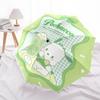 1pc Pochacco Teatime Fun Automatic Folding Umbrella - Portable 3-Fold Design with 8-Bone Iron Frame, Perfect for Outdoor Use, Festive Gifts, Fans, Tra
