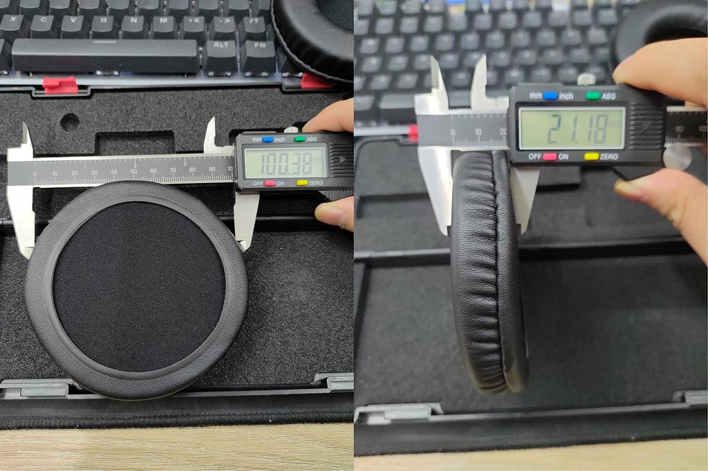 2 kusy náušníků Náhradní náušníky kompatibilní s 100 MM