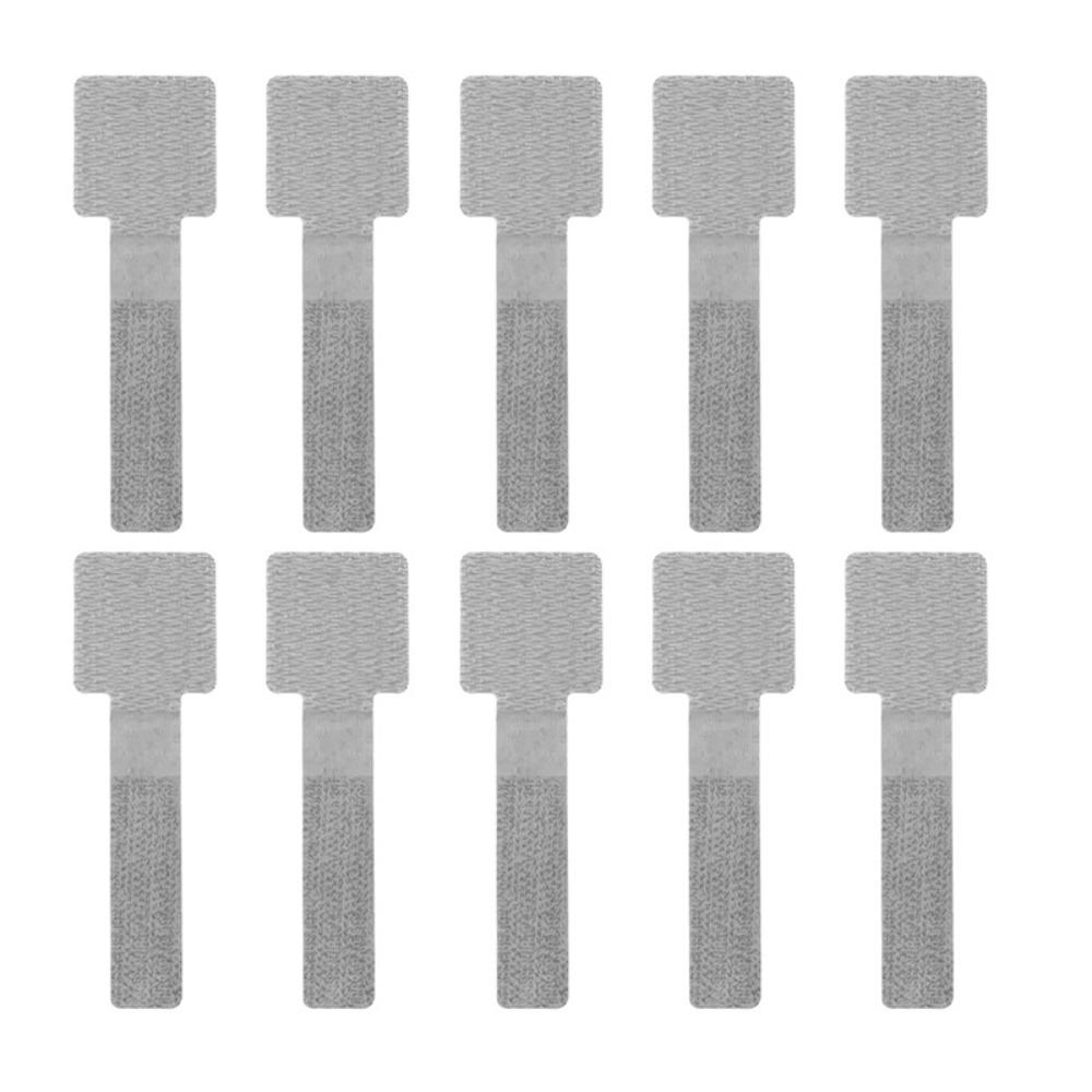 10Pcs Under Desk Cord Organizer Adjustable Data Cable Storage Space Saving Cable Organizer  Wall