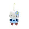 Hello Kitty Kawaii Plush Doll Pendant Cartoon JK Pleated Skirt Kitty Long Leg Doll Toy Keychain Uniform Backpack Charm