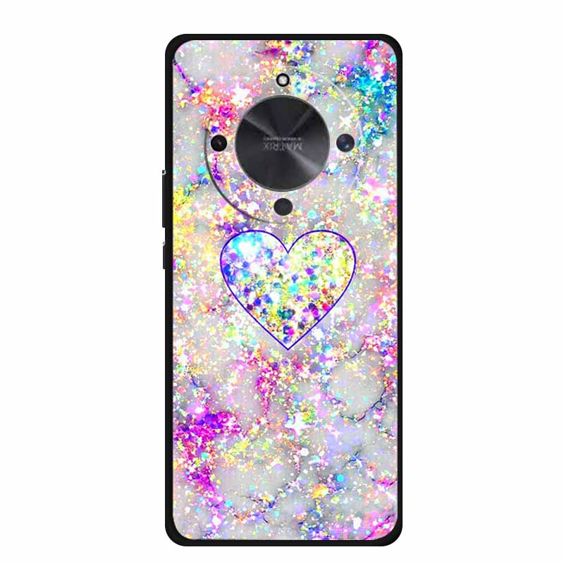 For Honor X70 MTN-AN00 5G Phone Case Shockproof Black Soft Silicone TPU Back Cover For Honor X 70 X70 Cases HonorX70 6.79" Coque