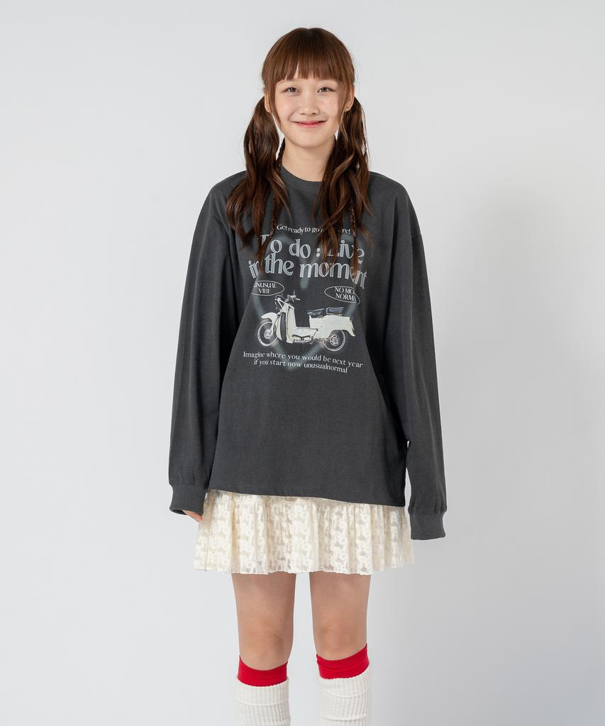 Unusual Normal Zoe Ribbon Mini Skirt_Cream