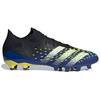 Adidas Predator Freak.1 Low AG Demonskin - Black Men Sneakers Core-Black Cloud-White Solar-Yellow FZ3752