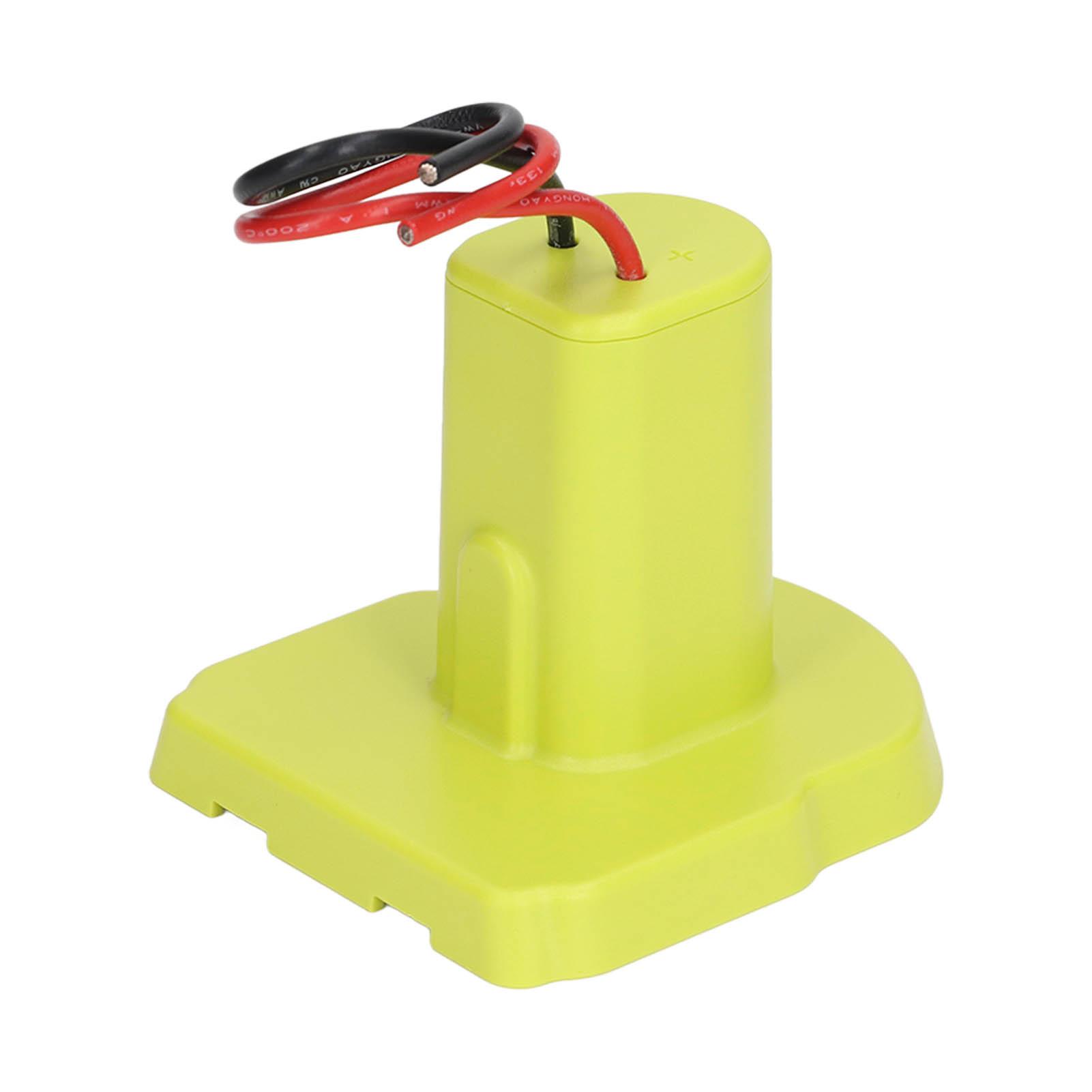 

Battery Power Adapter Robust Connection Easy Installation Anti Corrosion Power Adapter for Ryobi 18V P107