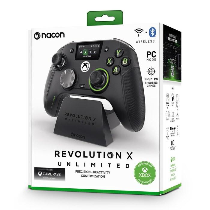 [NACON] REVOLUTION X Unlimited Controller (PC, Xbox) (XBXREVXUJP) - Black