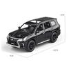 Scale Diecast Alloy Car with Sound Light Pullback for Lexus Toy Gift 1/32 & (LX570 SUV) -