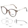 Ultralight Pochromic Myopia Glasses for Women Round Frame Men's Color Changing Eyewear Fashion Near Sight Glasses Anti-UV