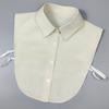 One  Blend False Collar Made of Oxford Fabric, Comfortable and Breathable, Practical, Versatile for Ladies, Available In M