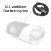 2meter Hose Humidifier Compatible Tubing Plastic Texture for 11 Series Stable Humidified Airflow and Quiet Operation