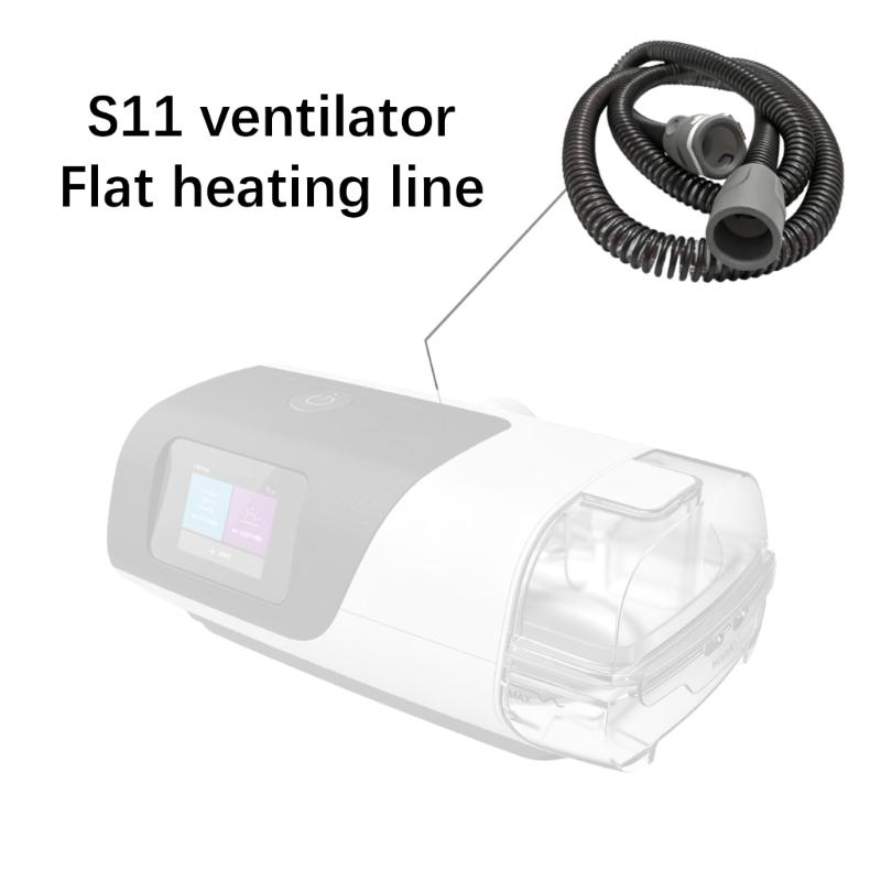 2meter Hose Humidifier Compatible Tubing Plastic Texture for 11 Series Stable Humidified Airflow and Quiet Operation