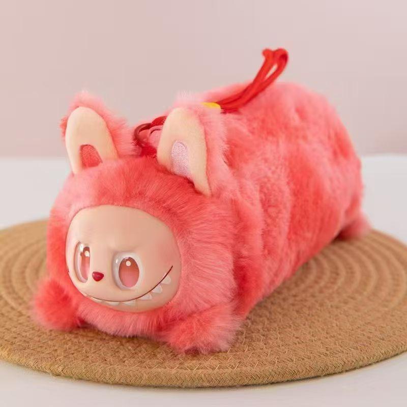 Plush Pen Case – Cute Furry Toy Style Cosmetic Bag, Creative Doll Pencil Holder for Kids, Students & Teens, Trendy Kawaii Stationery Gift