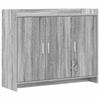 Sideboard Grey Sonoma 98.5 X 33 X 80 Cm Engineered Wood