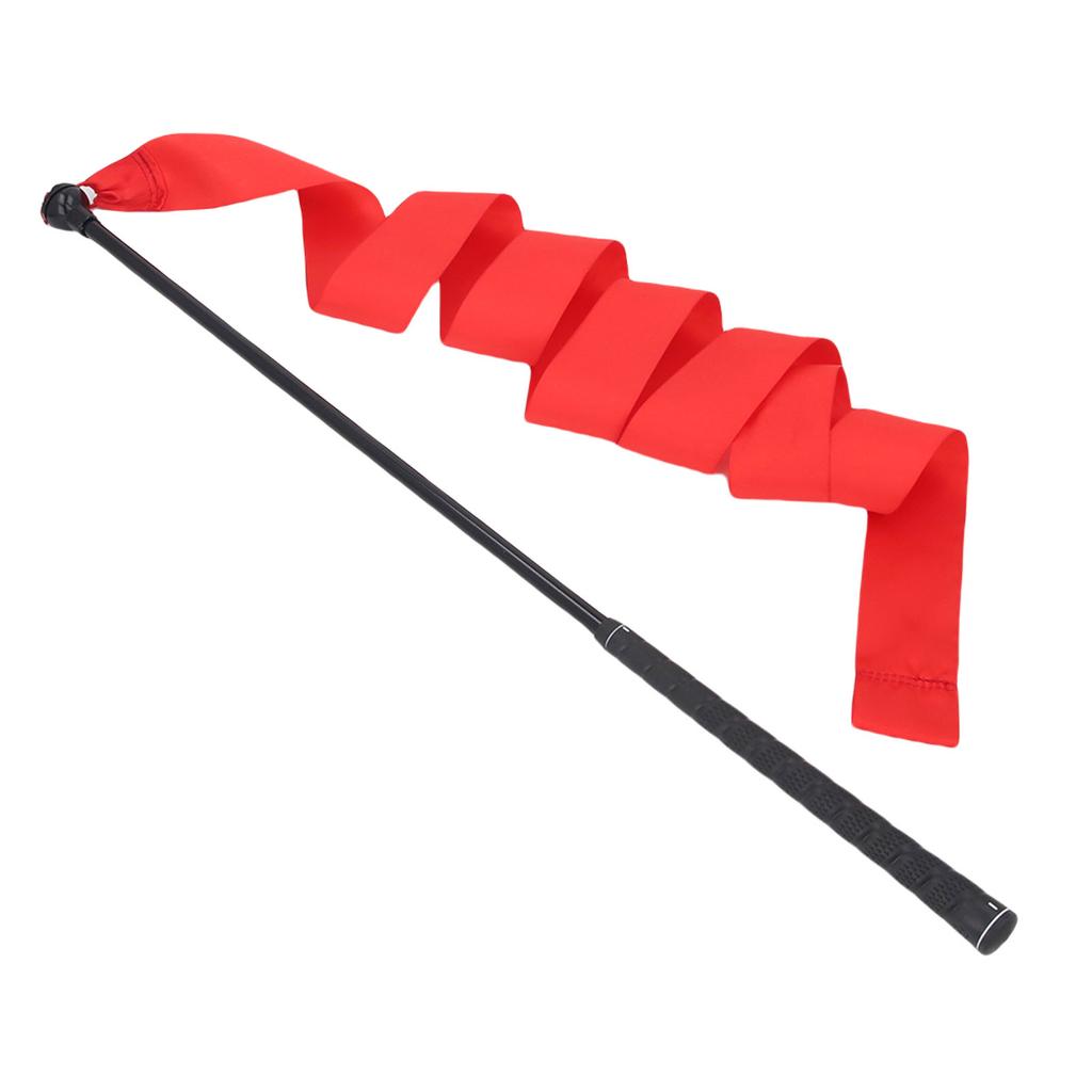 Club Swing Trainer Stick with Ribbon Improve Swing Posture Rhythm Training for Indoor Outdoor 27.6in Long