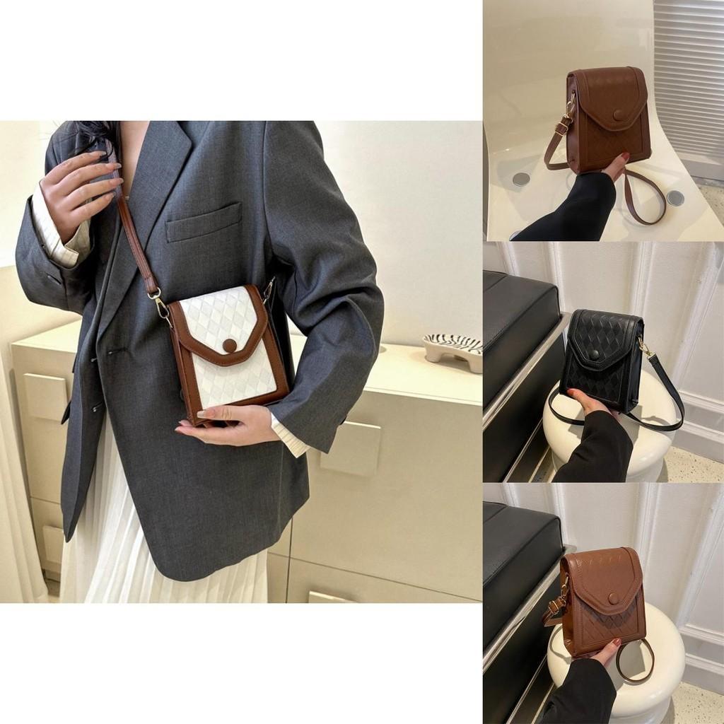 Trendy Pu Material Women's Small Square Bag 2023 Fashionable Spring Season Trend