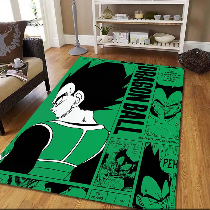 Vegeta Pattern Square Carpet,Area Rug,Carpet Rug for Living Room Bedroom Sofa Playroom Decor,Non-slip Floor Mat,Holiday Birthday Gifts 60cmx90cm
