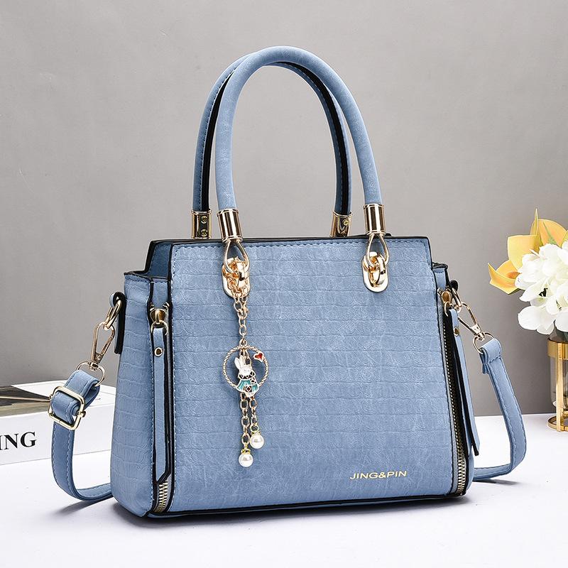 New Plaid Fashion Patchwork Handbag with Large Capacity Single Shoulder Bag with High Appearance Level Female Bag