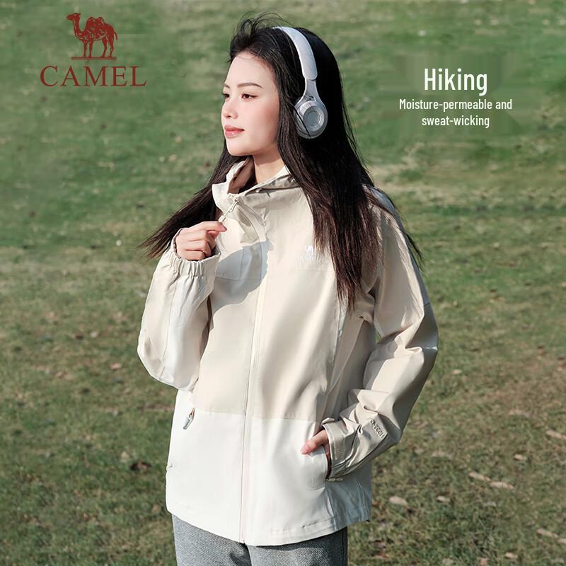 Camel "Yun Chuan" Outdoor Windproof Waterproof Color-Block Jacket