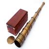 Nautical 20" Victorian Marine Brass Telescope Spyglass With Wooden Box Gift