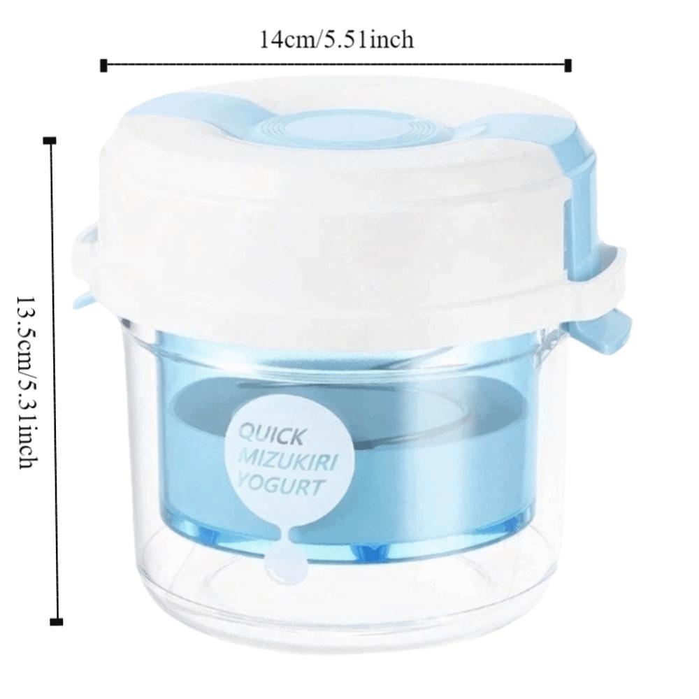 Multi Purpose Portable Yogurt Strainer Washable with Lid Cheese Yogurt Filter Detachable Cold Brew Filter Breakfast Preparation