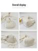 Women's Retro Casual Corduroy Shoulder Bag - Solid Color, Japanese & Korean Style Crossbody Fashion