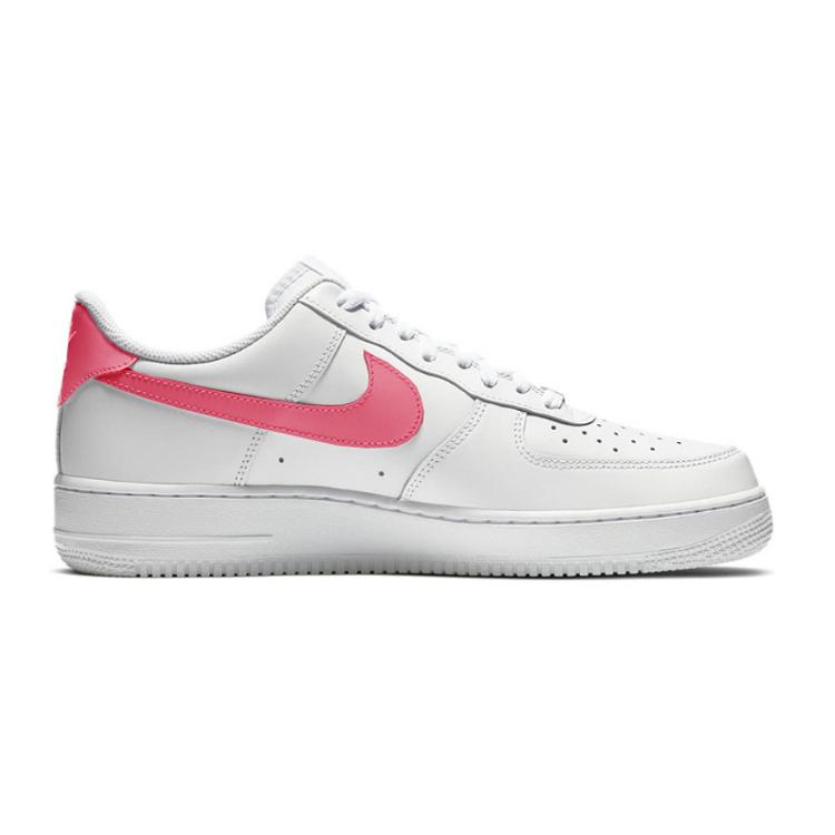 Nike Air Force 1 Low '07 Low top Skateboard Shoes Women's White Green Pink DD8959-100(team5-)