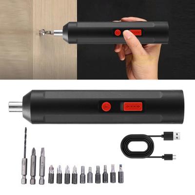 Cordless Electric Screwdriver Set Rechargeable Mini Power Screwdriver with Function Switch 12 Bits DIY Enthusiast Tool