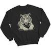 Hvit Tiger Store Kattedyr Dyr Menn Genser Kvinner Genser Grafisk Unisex Pullover