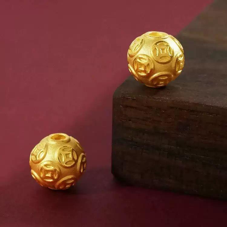 Pozłacane koraliki chmurki Ręcznie robiona bransoletka na szczęście Akcesoria dla mężczyzn i kobiet