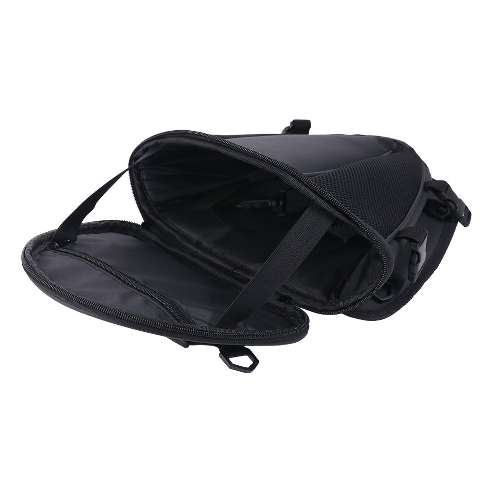 Durable Motorcycle Tail Bag Wear Resistant Suspended Motorcycle Back Bag  Saddle