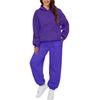 Tenues 2 pièces pour femmes, ensemble de survêtement à capuche, sweat-shirt surdimensionné, Baggy, mode d'automne, pantalon de survêtement avec poches