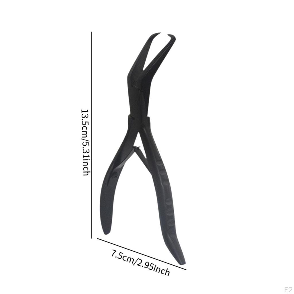 Haarverlängerungszange Versiegelungsklammer Zange Werkzeug, Doppelhaken Professionelles Styling-Werkzeug zum Entfernen