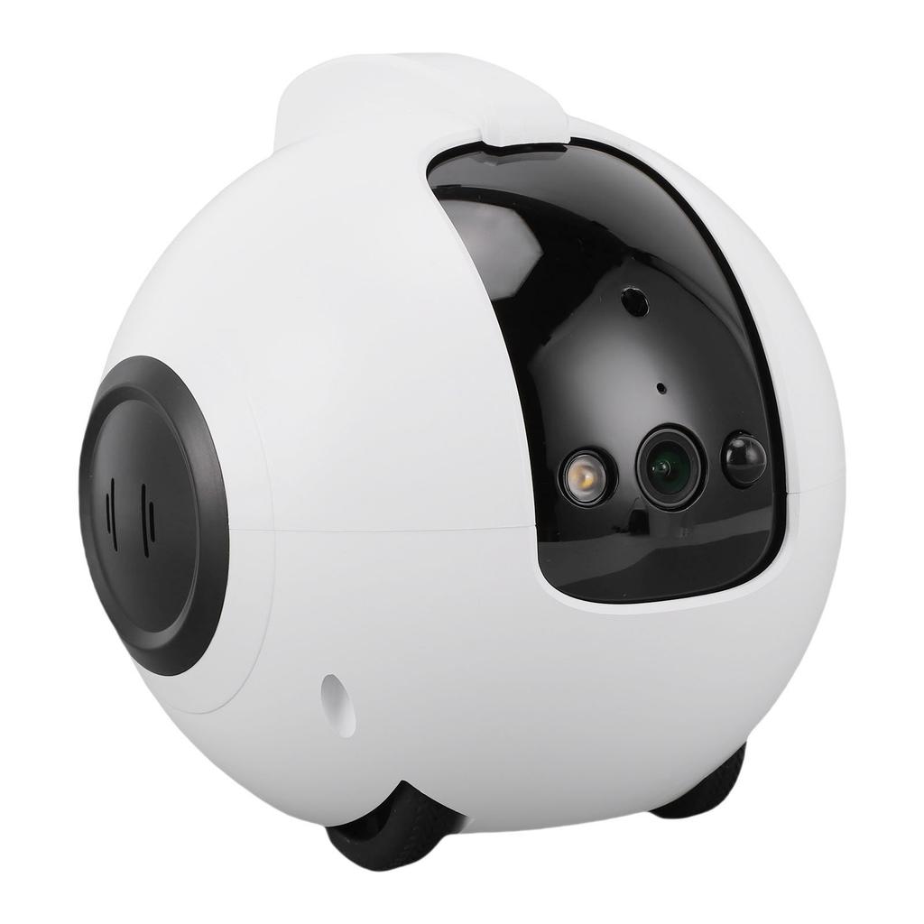 Home Camera Robot 2.5K Movable Pet Camera 4MP Indoor Security Camera Robot with Call 2 Way Talk Video Recording