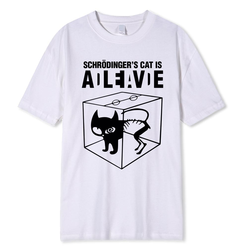 Spring and Summer Women Men's O-neck T-shirt Cotton Cat Print Short Sleeve Men Summer T Shirt Casual Tshirt