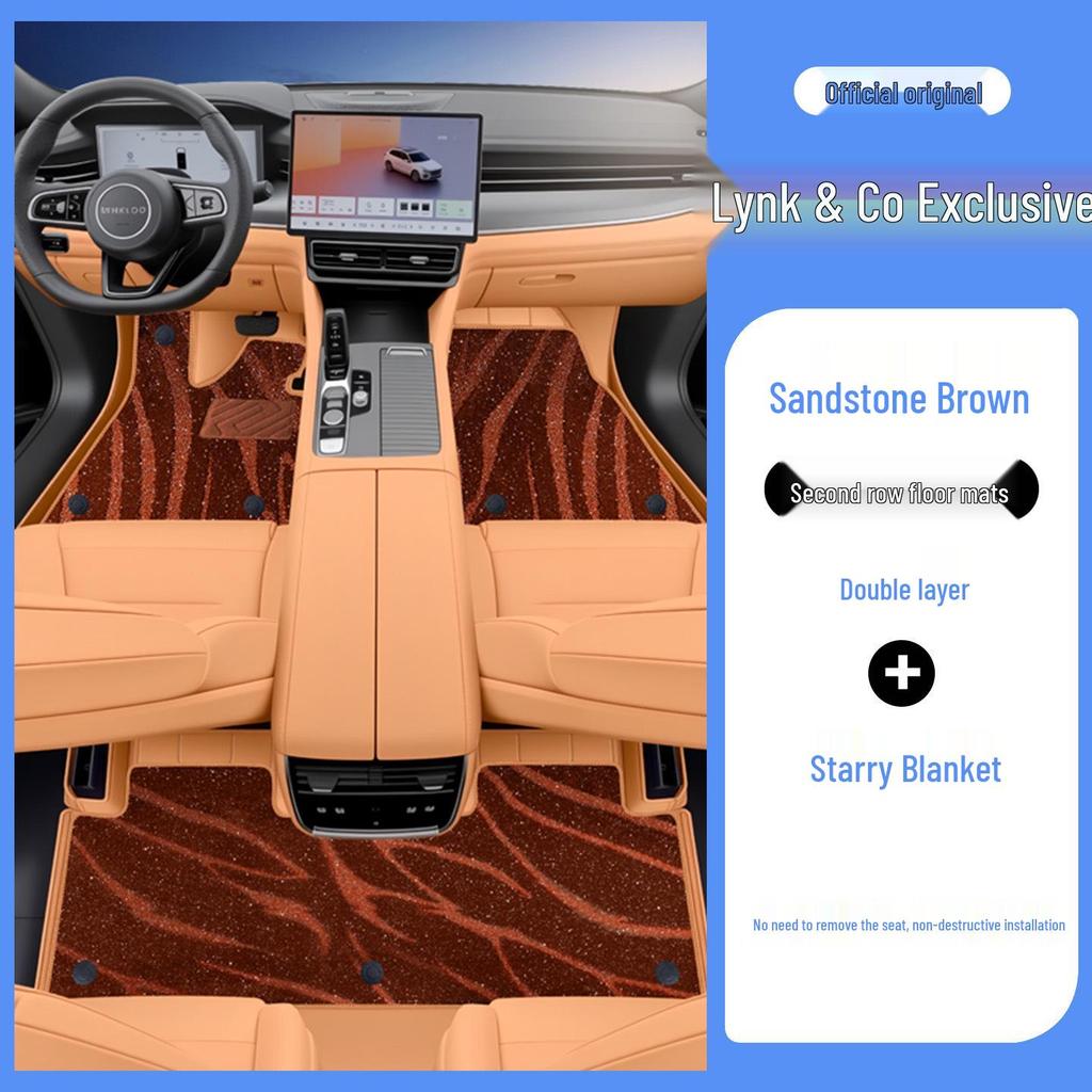 Lynk & Co 09 Umweltfreundliche Lederauslegermatten - Rundumschutz für den Innenraum