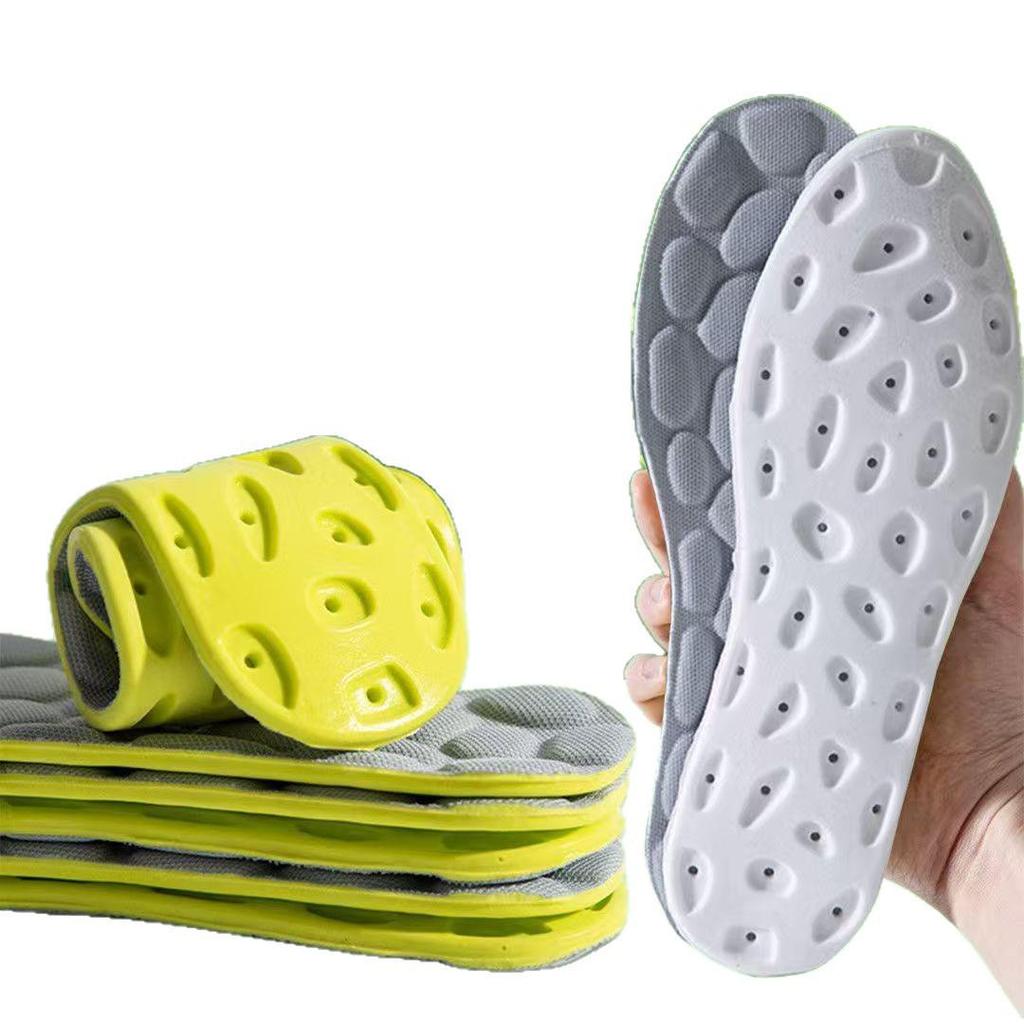 Ultra-Soft PU Insole for Men & Women - Shock-Absorbing, Deodorizing, Anti-Fatigue Cushioning for Sports
