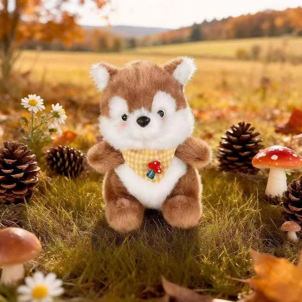 Série Jardim Coelho Raposa Esquilo Brinquedo de Pelúcia Com Algodão PP Para Decoração de Sala de Brinquedos Infantil