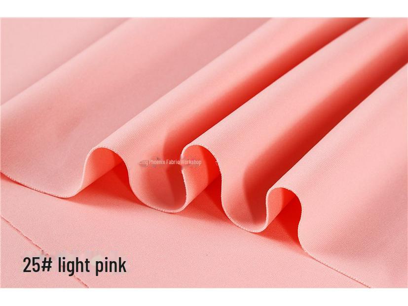 300g Two-Way Stretch Thin Air Layer Knit Fabric for Smooth, Thick, and Comfortable Sweaters