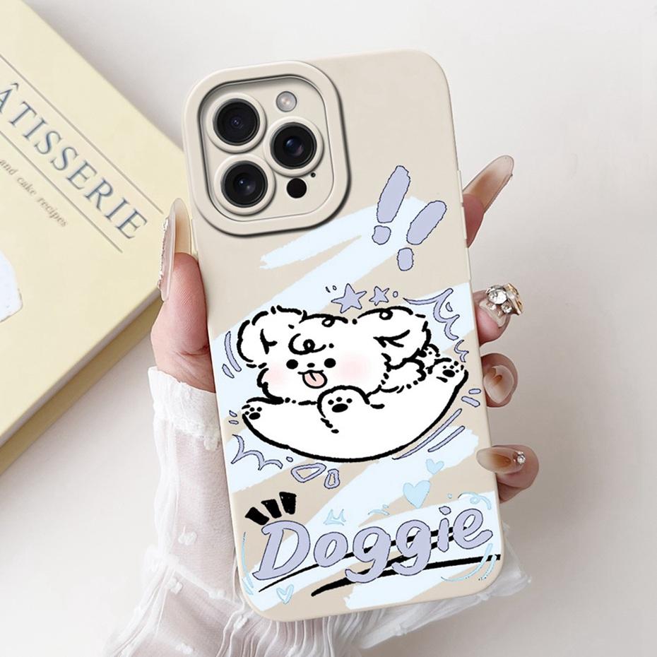 Objektiv-Schutzhülle für iPhone 15 Pro Max iPhone15 15Pro Niedlich Lustig Cartoon-Stil Gelee Silikon Weiche Handyhüllen