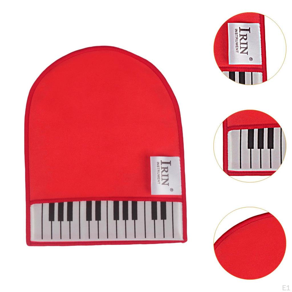 Piano Cleaning Glove Soft Sturdy,Musical Instrument Accessory,Microfiber Cloth for Upright