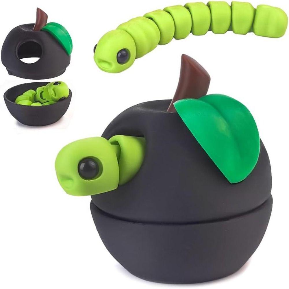 Multi-color 3D Printed Fruit Toy Cute and Silly Plastic Desktop Decorations  Desktop Decorations