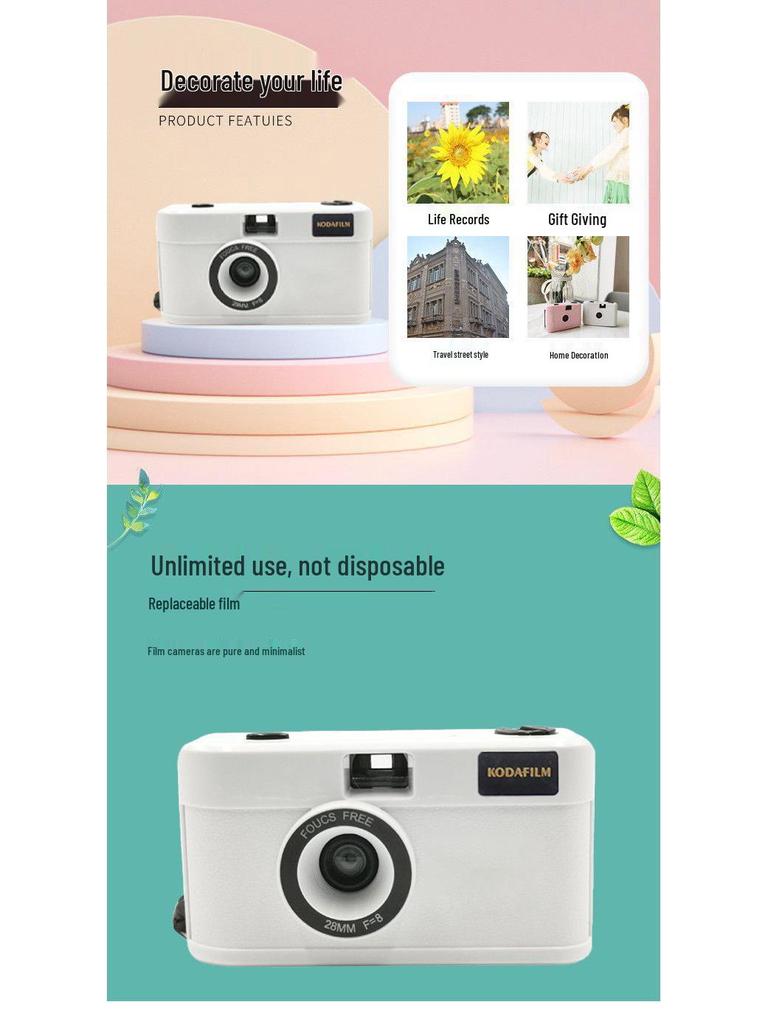 Shike 135 Film Point-and-Shoot Camera for Students