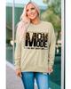Azura Exchange Leopard Print Long Sleeve Sweatshirt