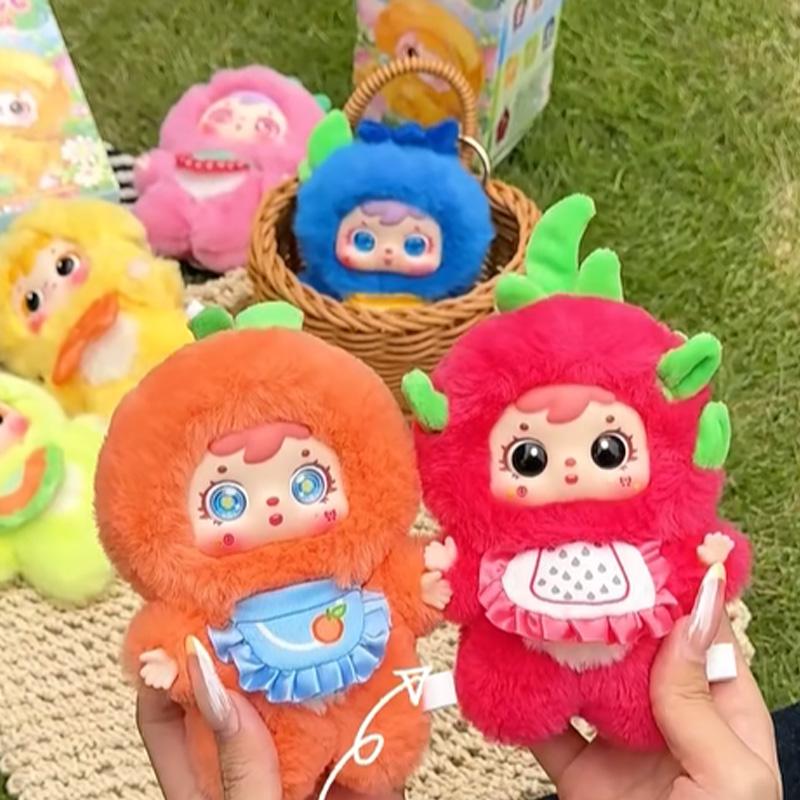 Discover Intime Adorable Samuel Fragrant Fruit Paradise Series Plush Blind Box Fruit Fragrant Doll Desktop Decoration Playthings Mystery Box Surprise Present